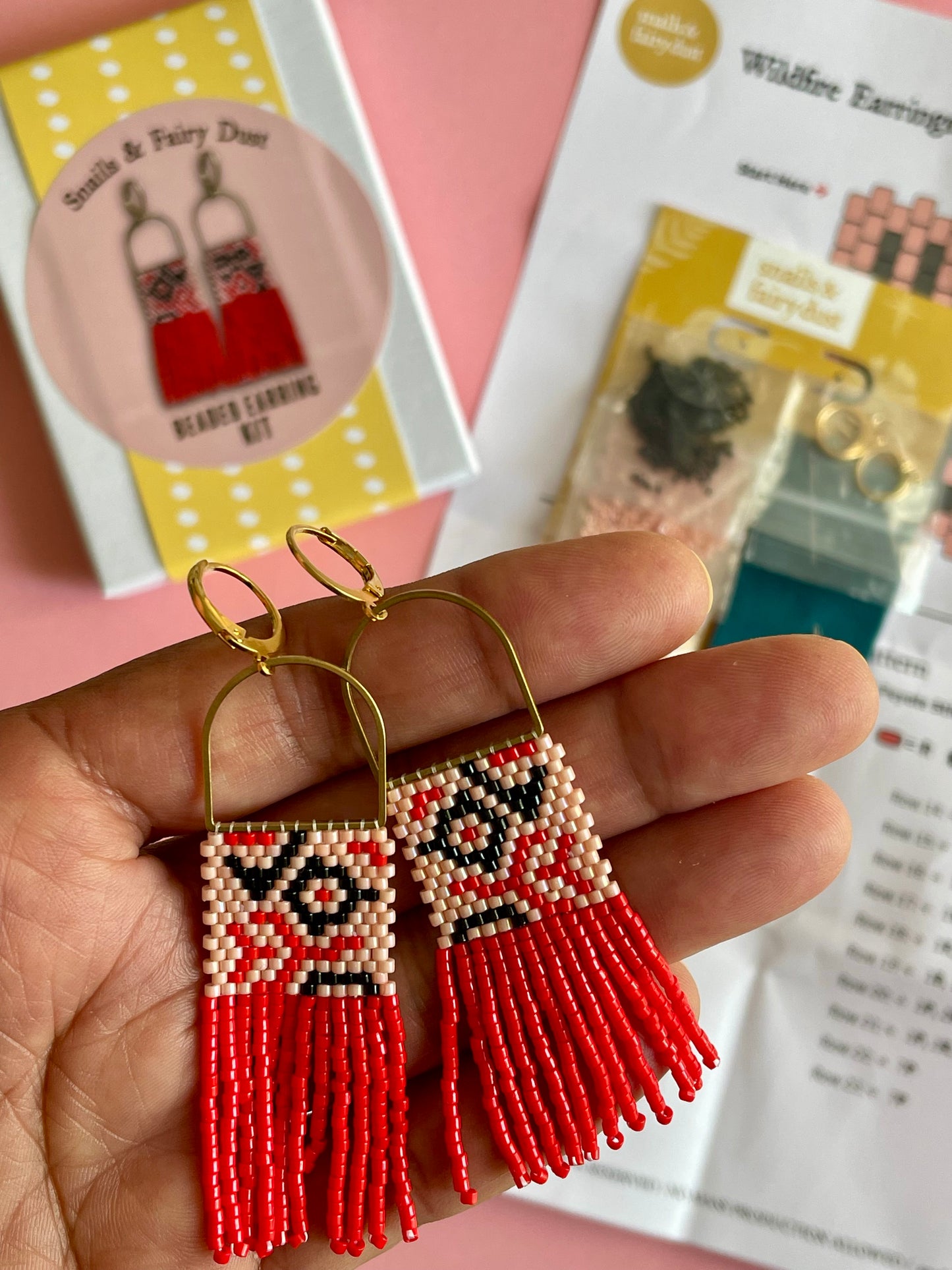 Wildfire Beaded Earring Kits PREORDER