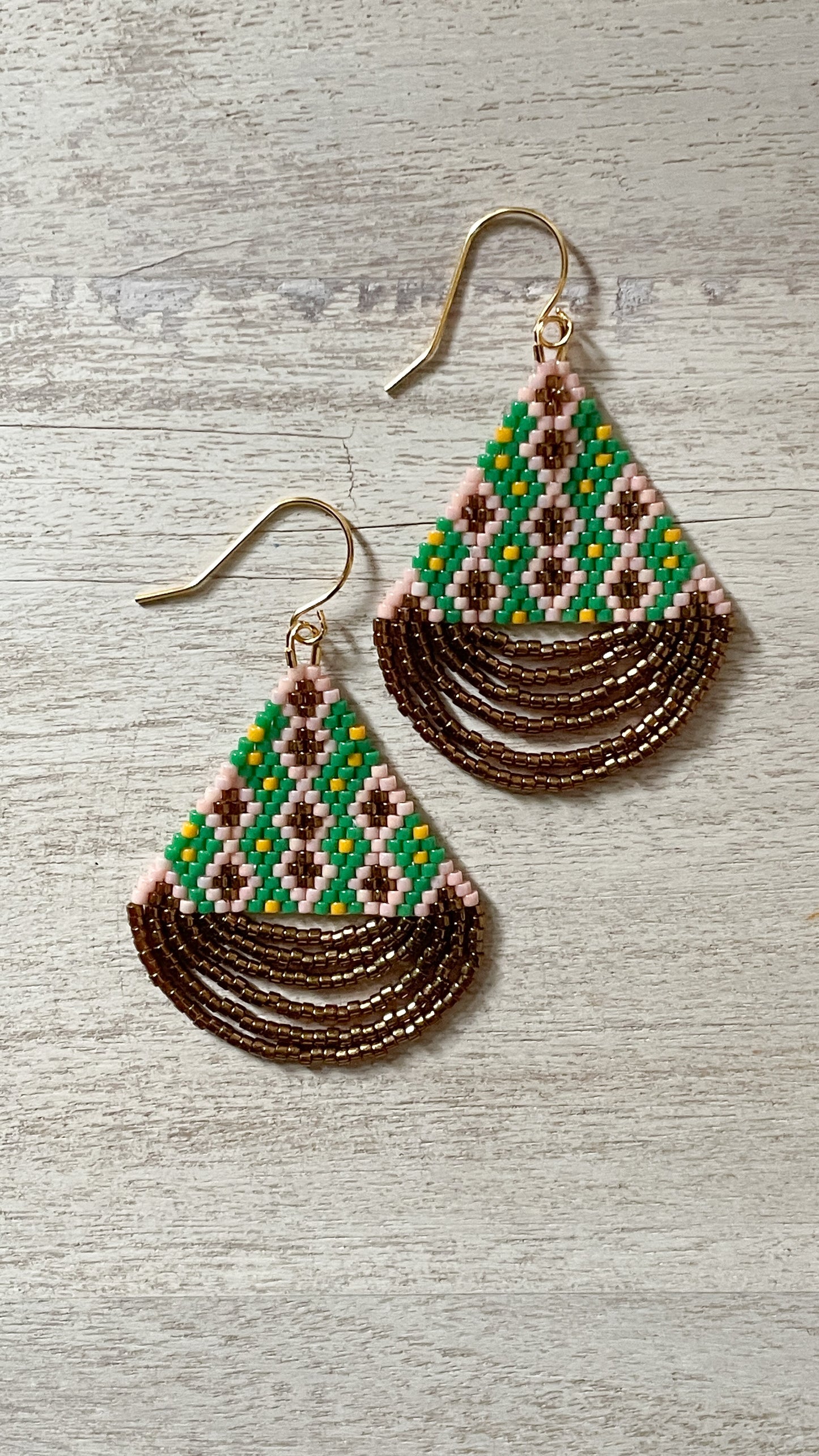 Blossom Season - Instant Download PDF Beaded Earring Pattern