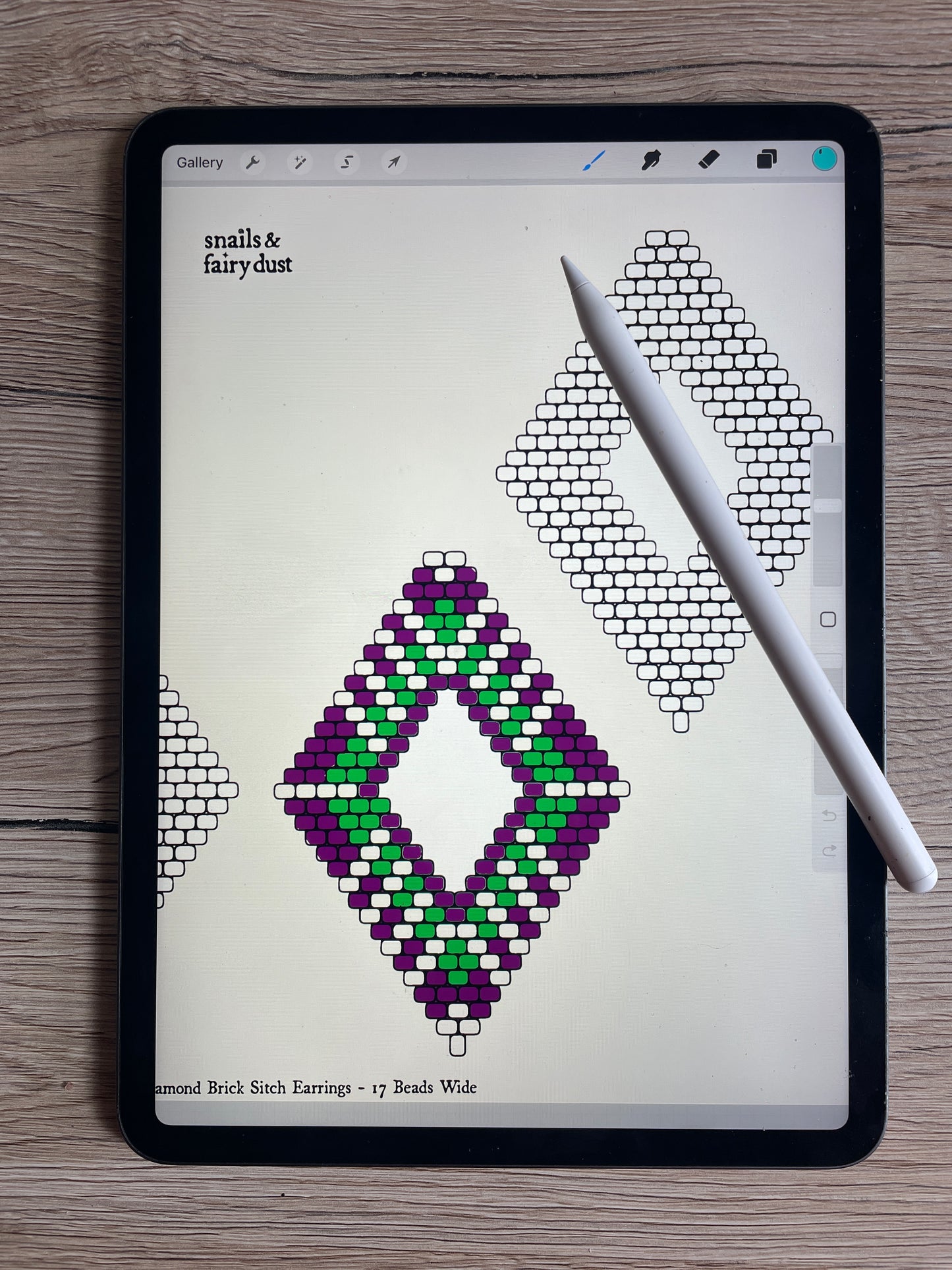 Big Template Bundle - 15 Beading Templates for Print or Procreate