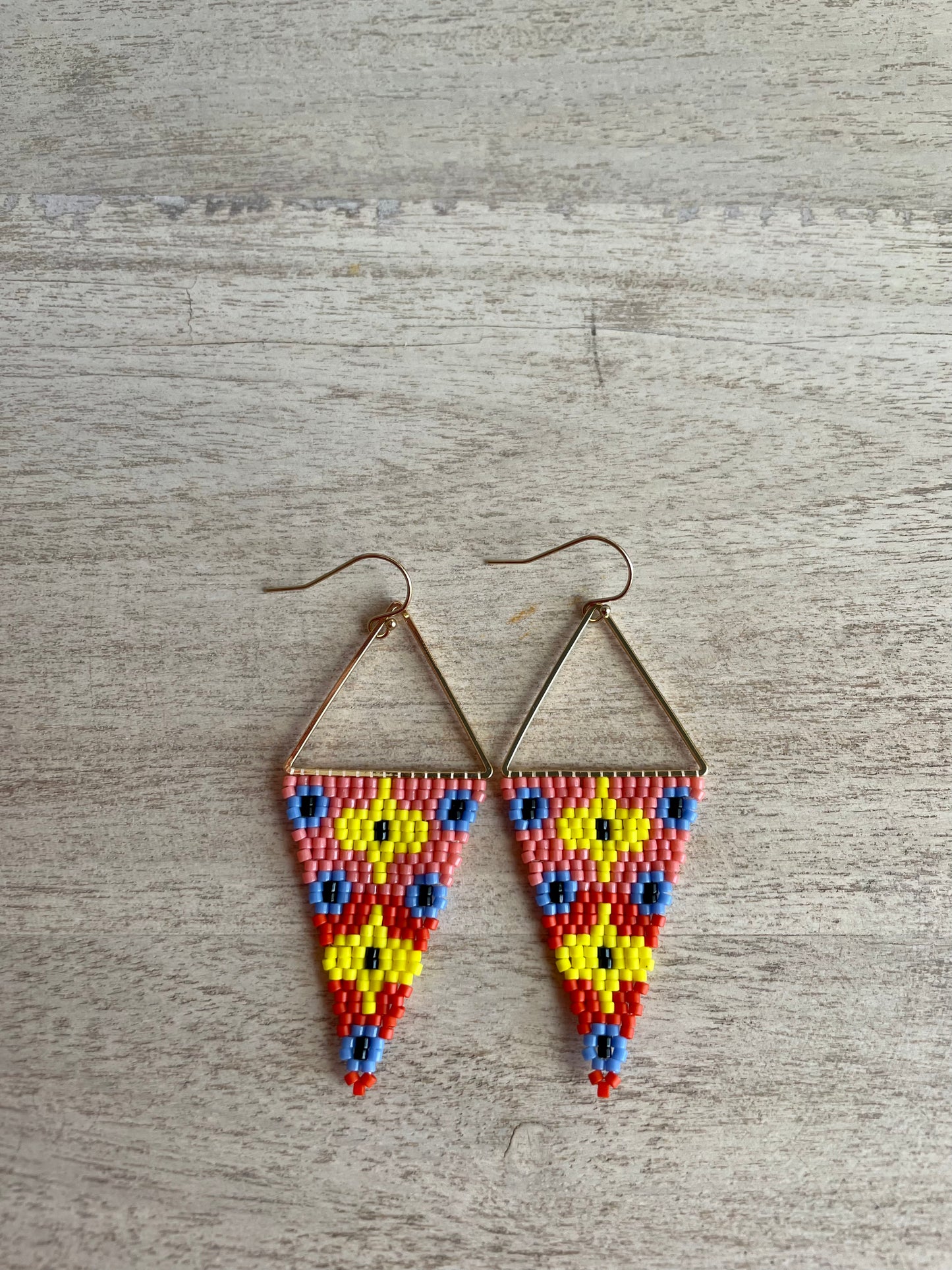 Garden Party Beaded Earring Pattern - Digital Download