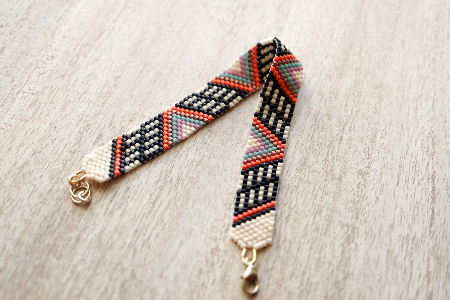 Summer Nights Peyote Stitch Bracelet Pattern - Digital Download