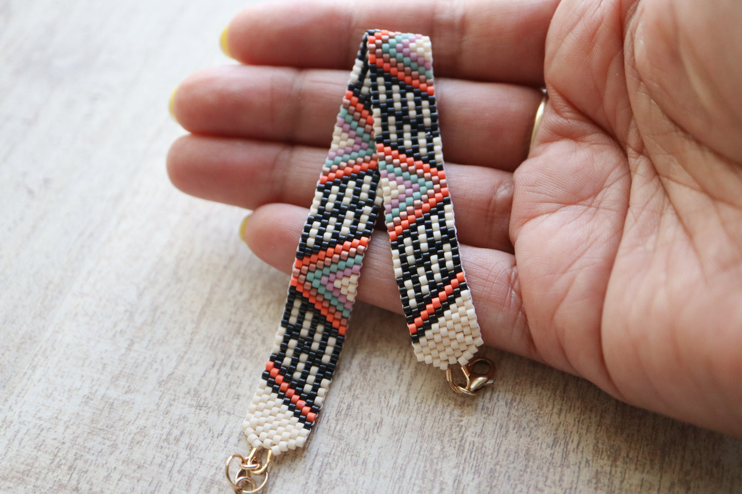 Summer Nights Peyote Stitch Bracelet Pattern - Digital Download