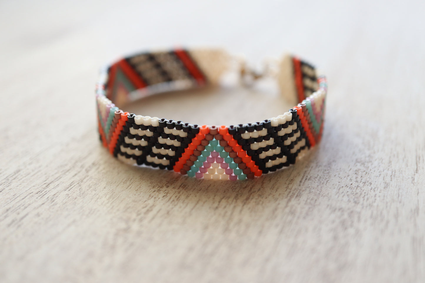 Summer Nights Peyote Stitch Bracelet Pattern - Digital Download