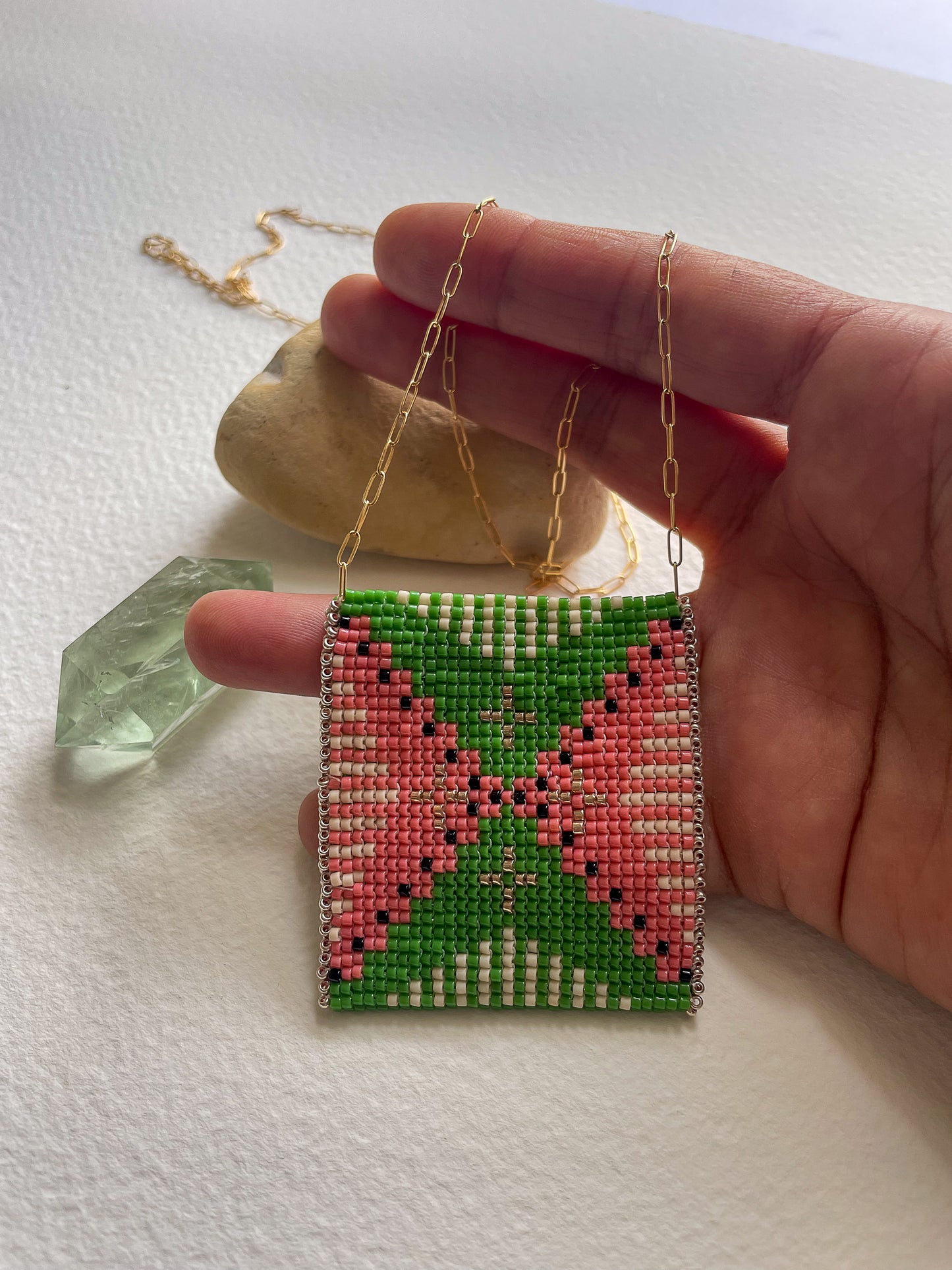Vernal Equinox - Amulet Pouch Beading Pattern