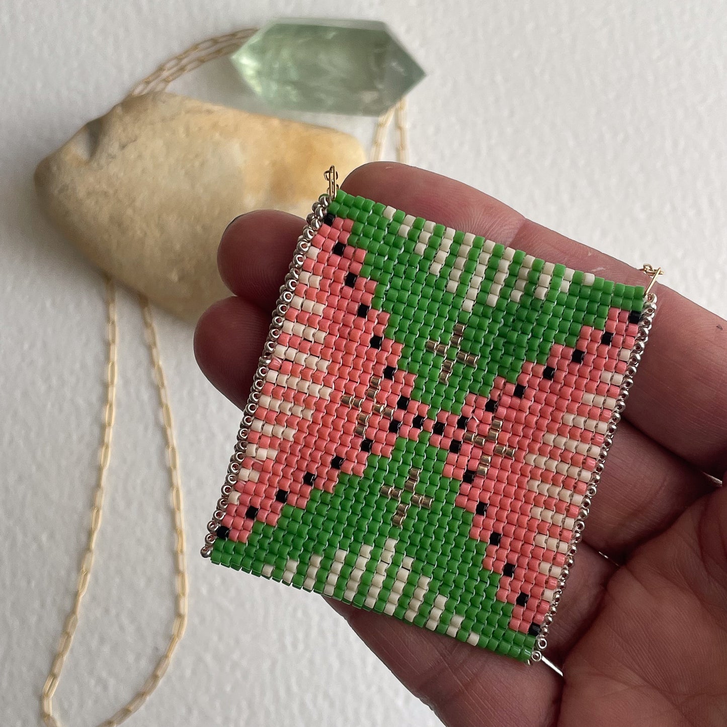 Vernal Equinox - Amulet Pouch Beading Pattern