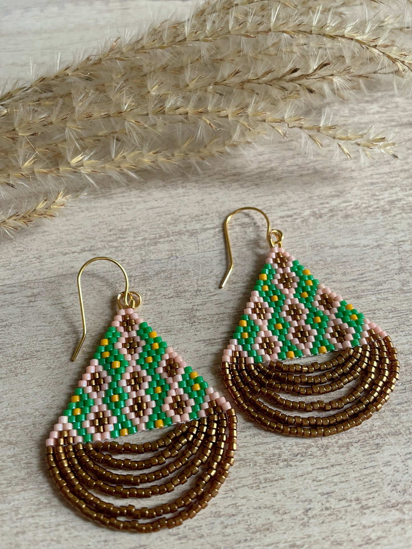 Blossom Season - Instant Download PDF Beaded Earring Pattern