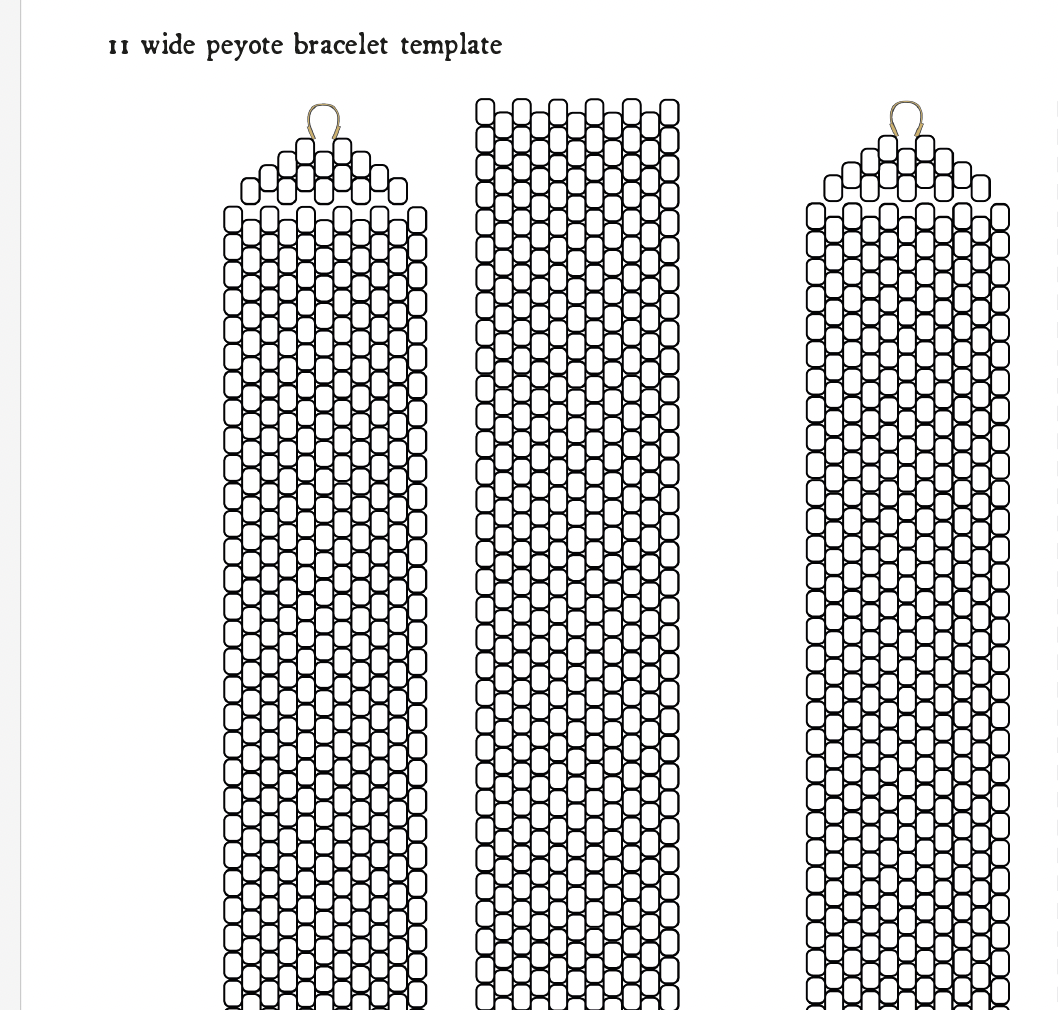 Learn To Make Peyote Stitch Rings and Bracelets : Step-By-Step Beading Tutorials Plus 18 Original Pattern | Ebook, Instant Download PDF