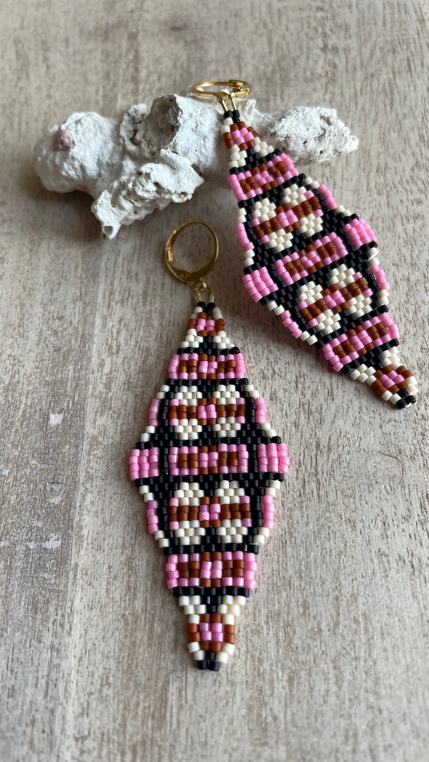 Clavel Beaded Earring PATTERN