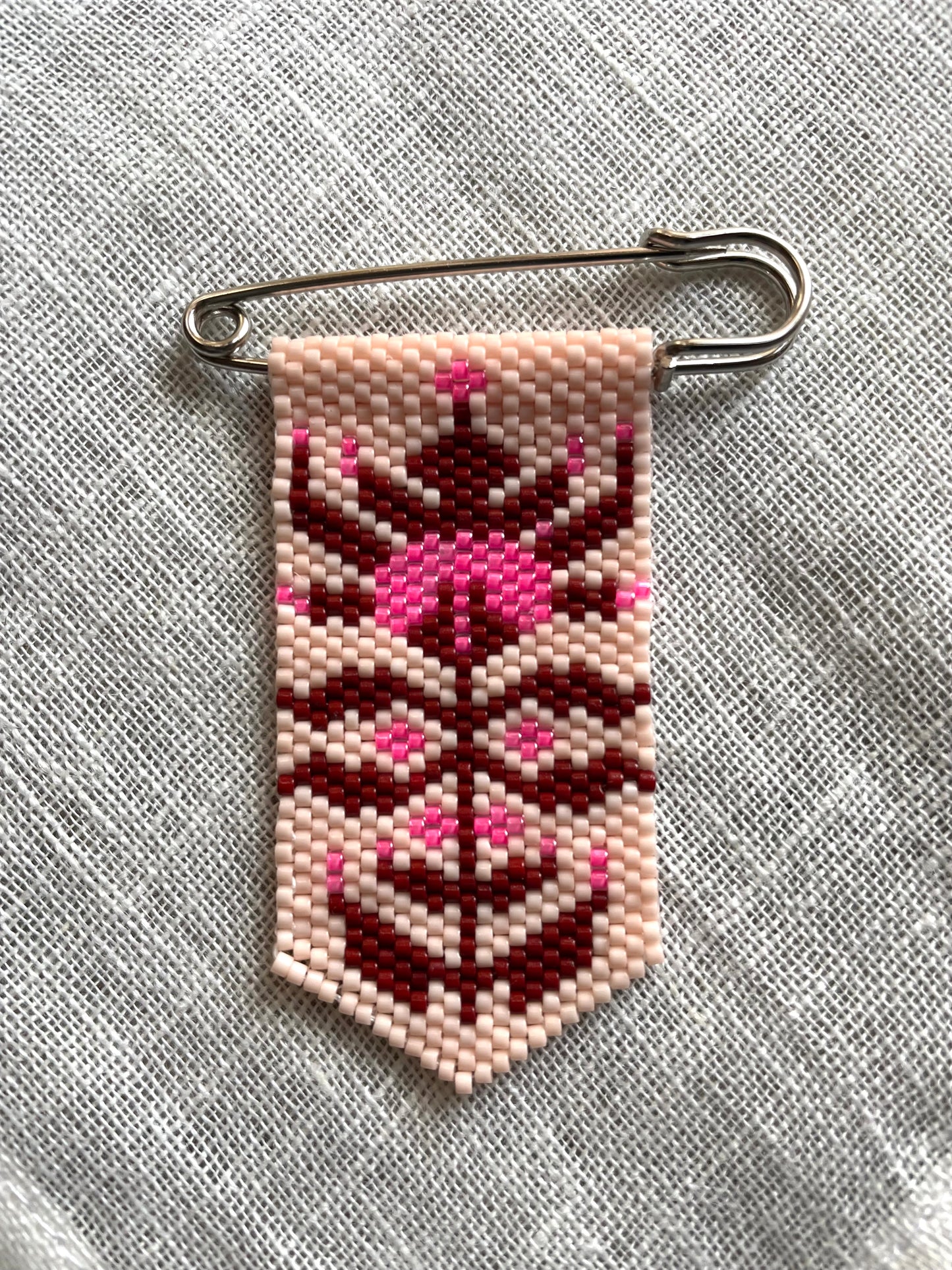 Thistle Lore Stitch Charm Pin Beading Pattern | PDF