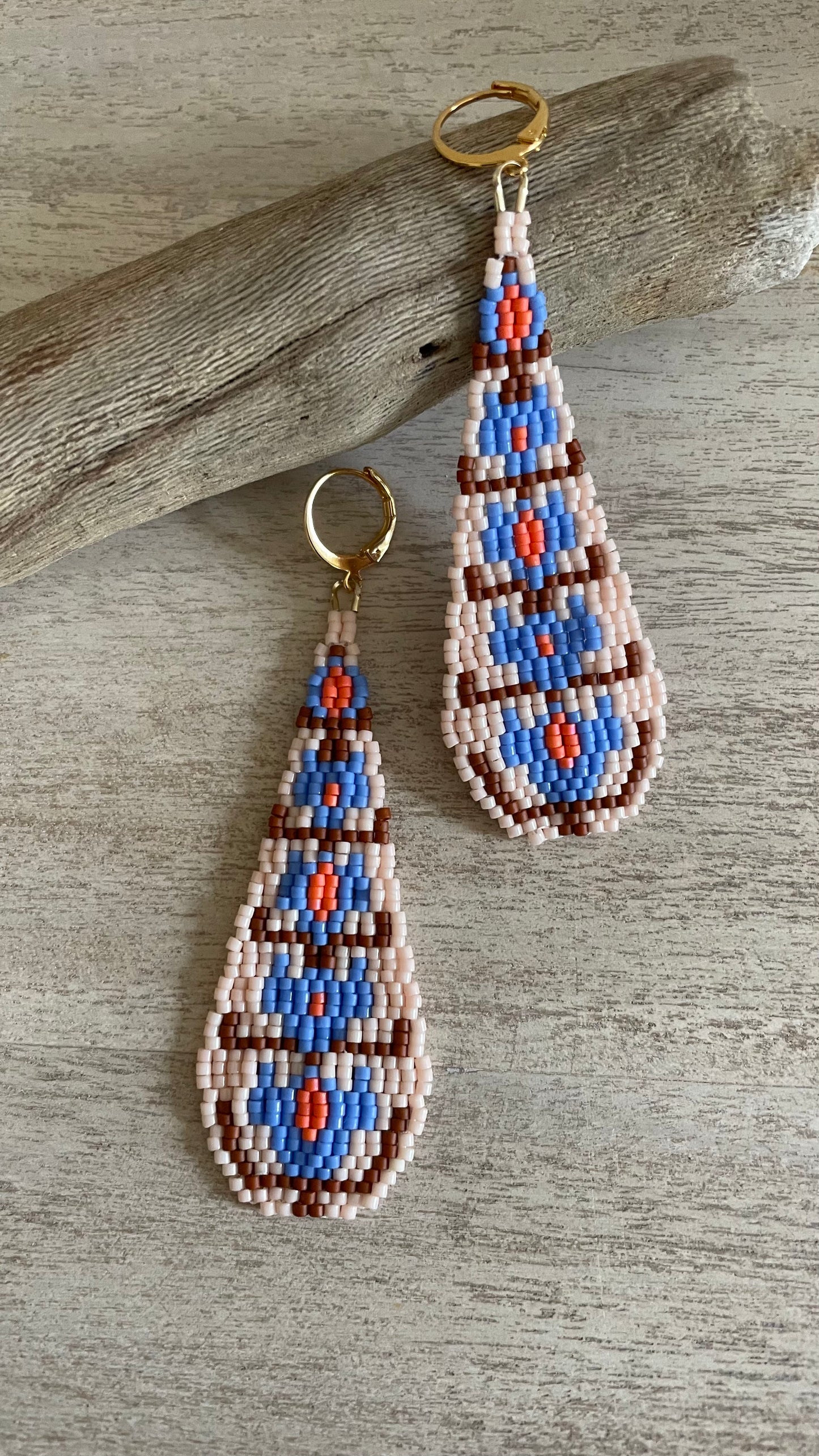 Jora Beaded Earring Pattern - Digital Download