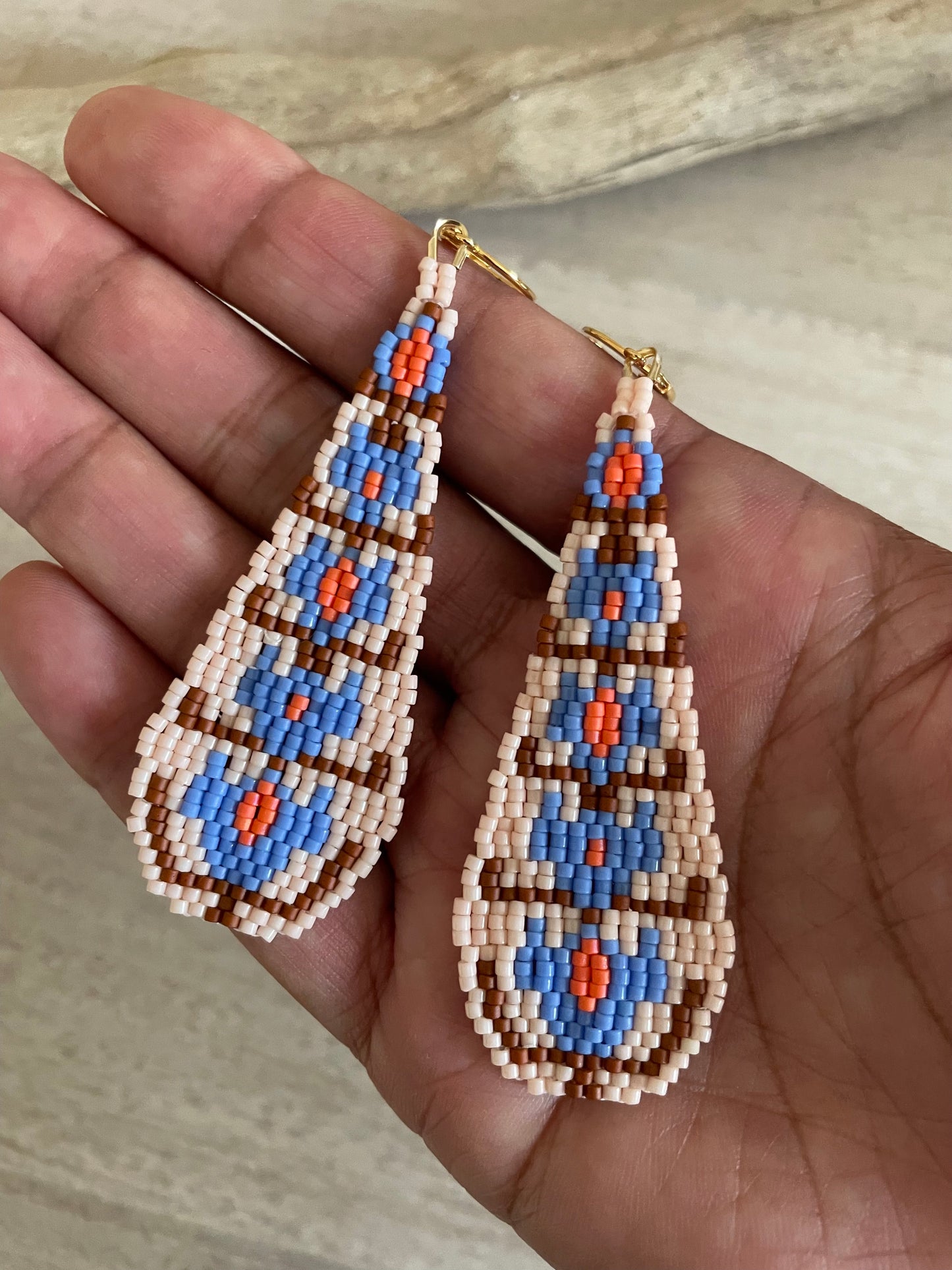 Jora Beaded Earring Pattern - Digital Download