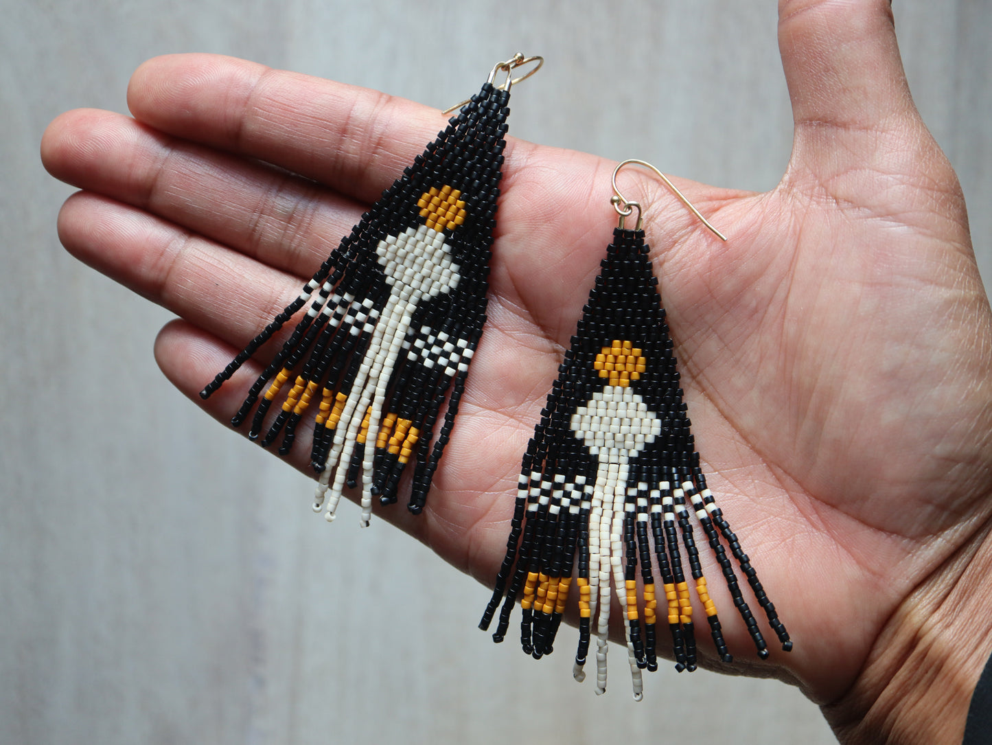Moon River Beaded Earrings Pattern - Digital Download