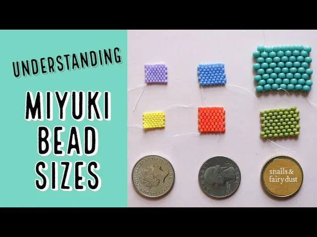 Understanding Miyuki Bead Sizes: A Visual Comparison for Beaders