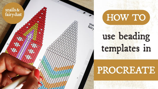 Using Beading Templates in Procreate: Design Your Own Patterns Digitally