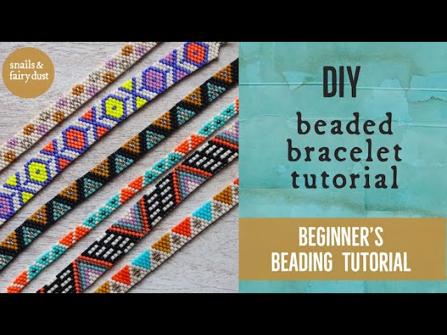DIY Beaded Bracelet Tutorial: Odd Count Peyote Stitch (with Free Pattern!)