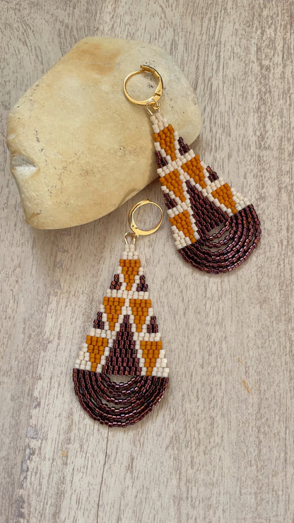 Airelle - Instant Download PDF Beaded Earring Pattern