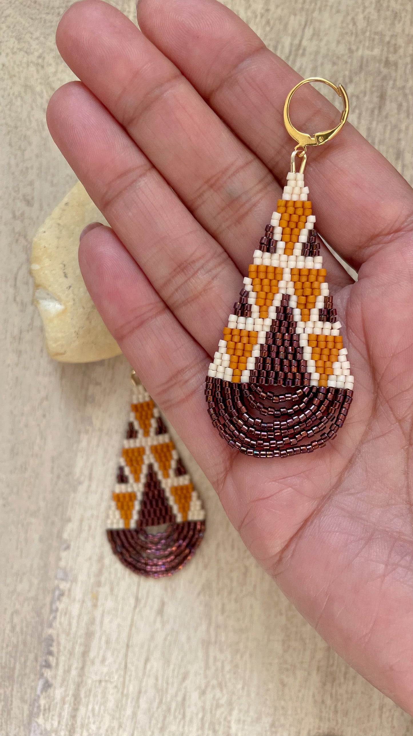 Airelle - Instant Download PDF Beaded Earring Pattern