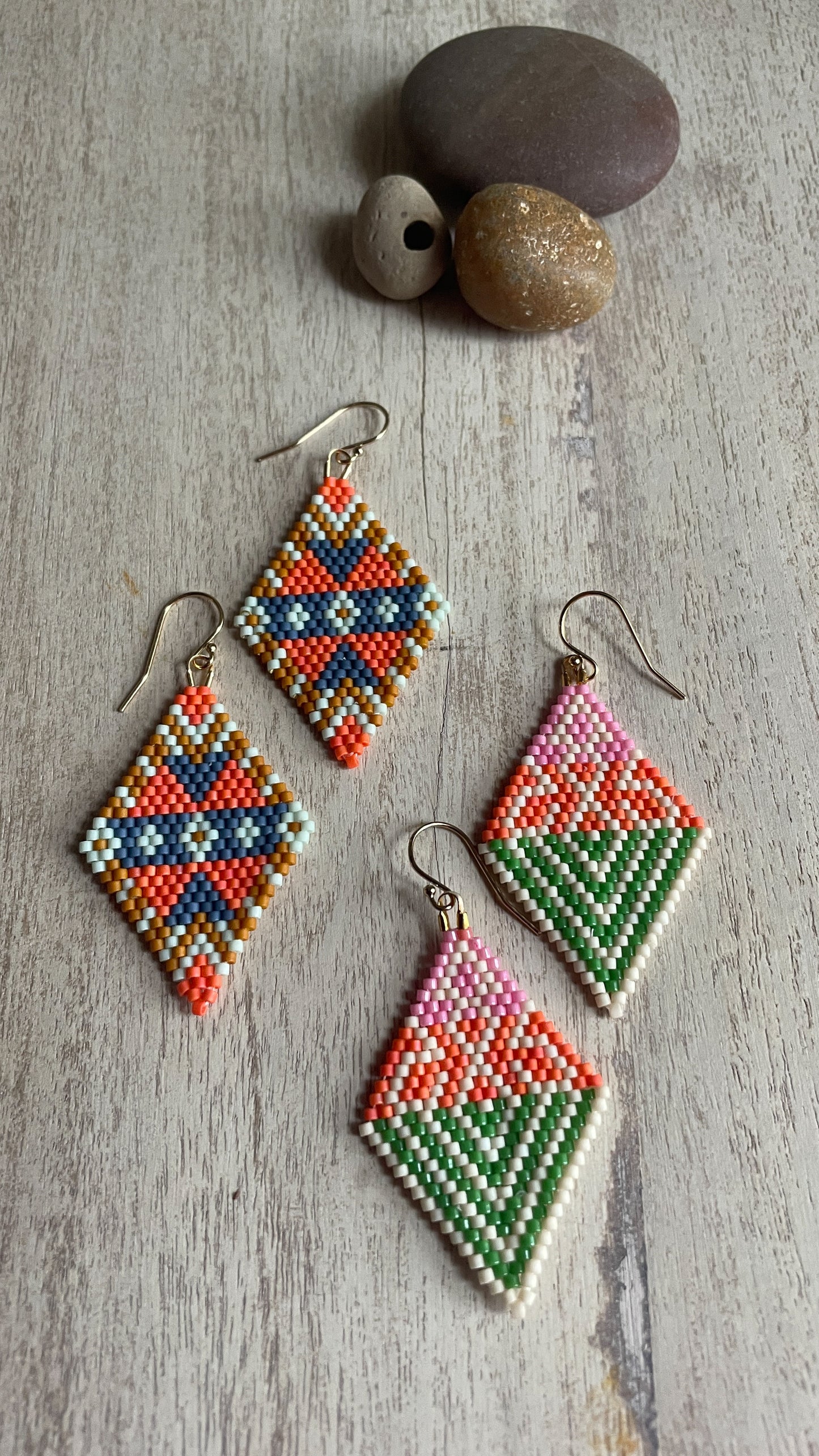 Solaris - Instant Download PDF Beaded Earring Pattern