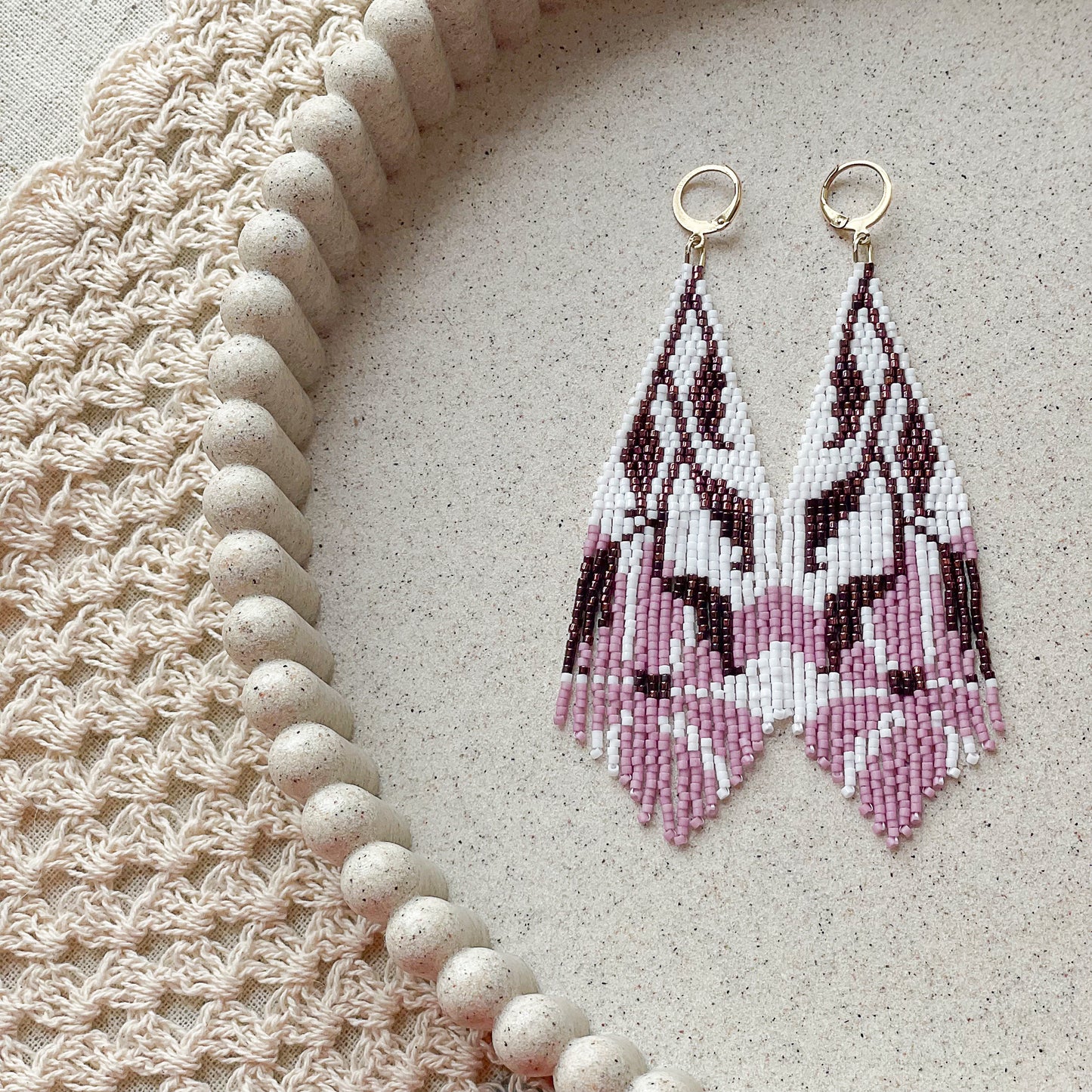 Digital PDF Download - Learn to Make Brick Stitch Fringe Earrings Book 3