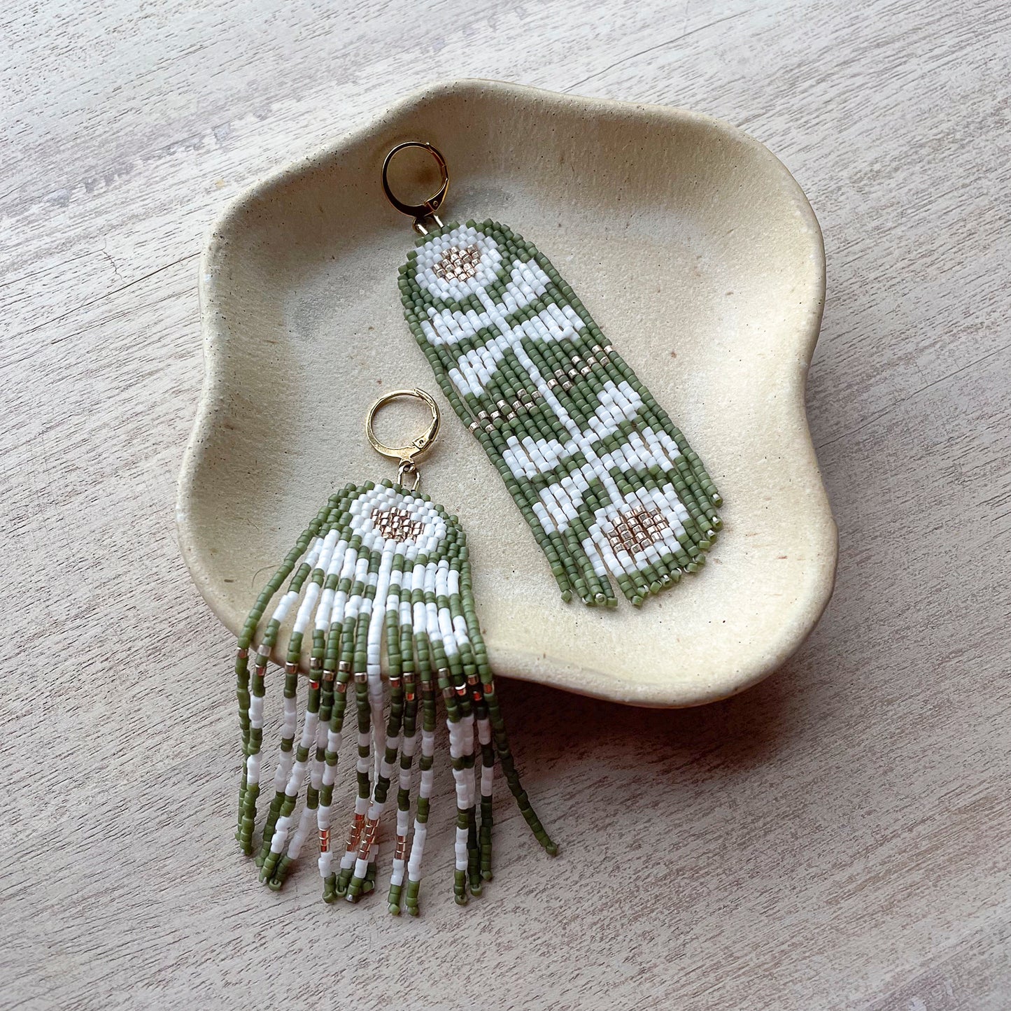 Digital PDF Download - Learn to Make Brick Stitch Fringe Earrings Book 3