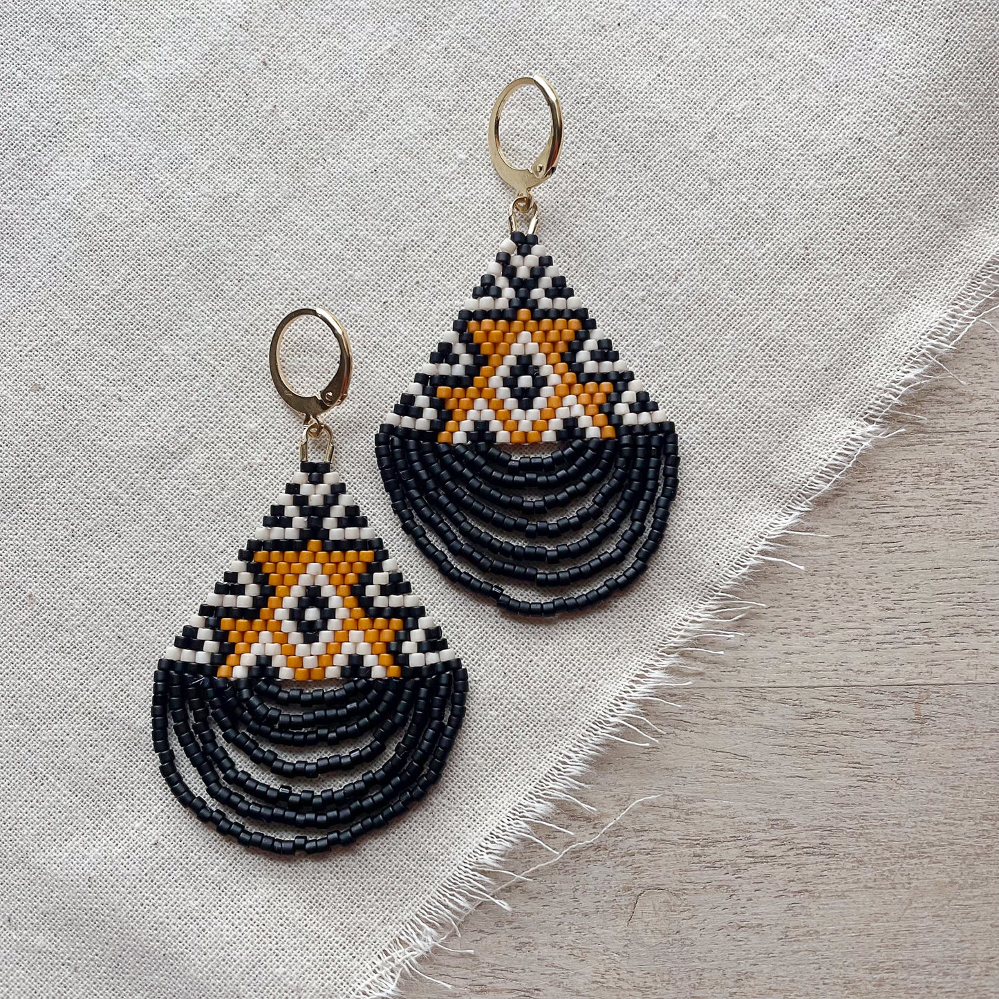 Digital PDF Download - Learn to Make Brick Stitch Fringe Earrings Book 3