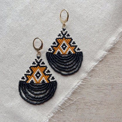 Digital PDF Download - Learn to Make Brick Stitch Fringe Earrings Book 3
