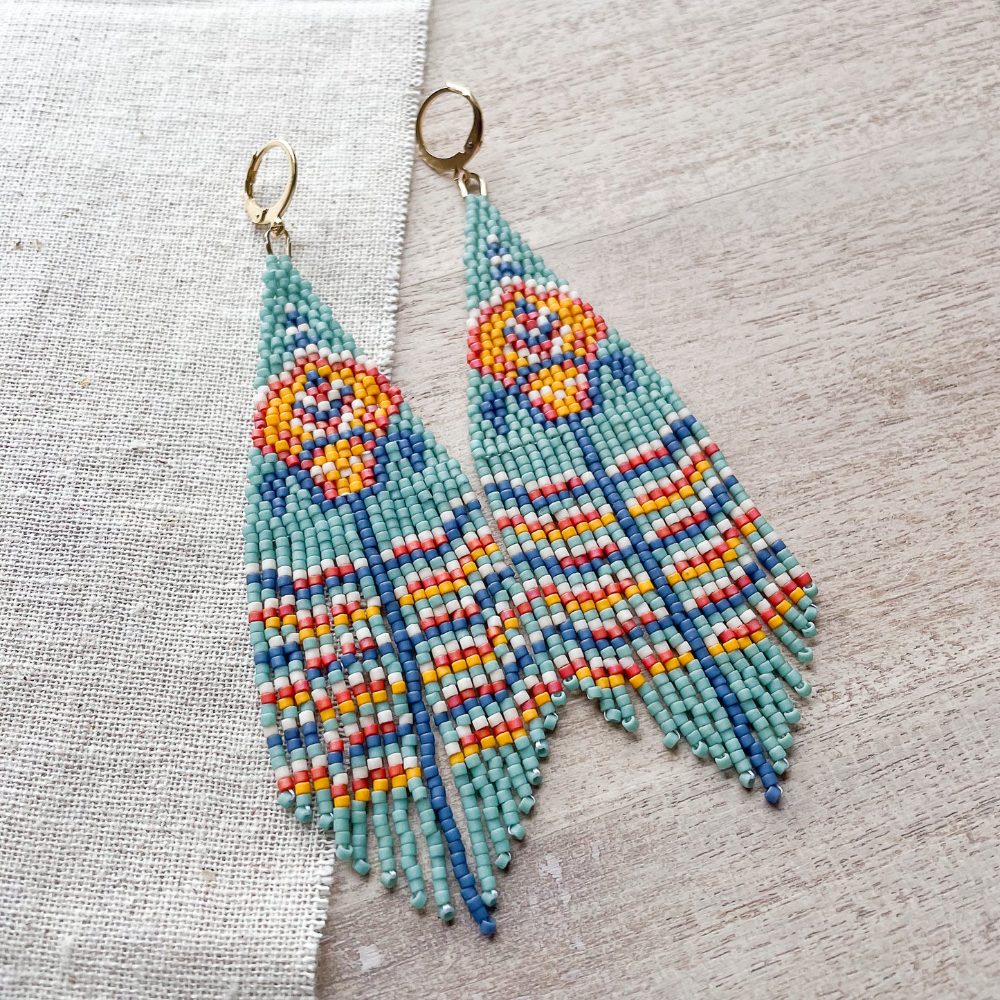 Digital PDF Download - Learn to Make Brick Stitch Fringe Earrings Book 3
