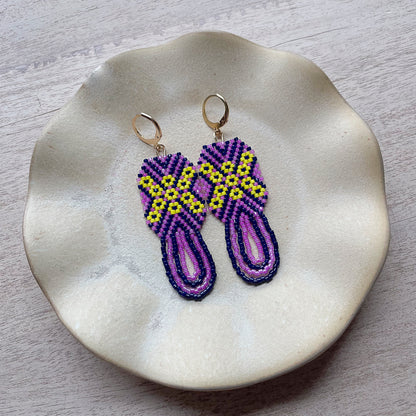 Digital PDF Download - Learn to Make Brick Stitch Fringe Earrings Book 3