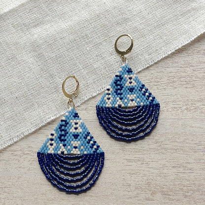 Digital PDF Download - Learn to Make Brick Stitch Fringe Earrings Book 3