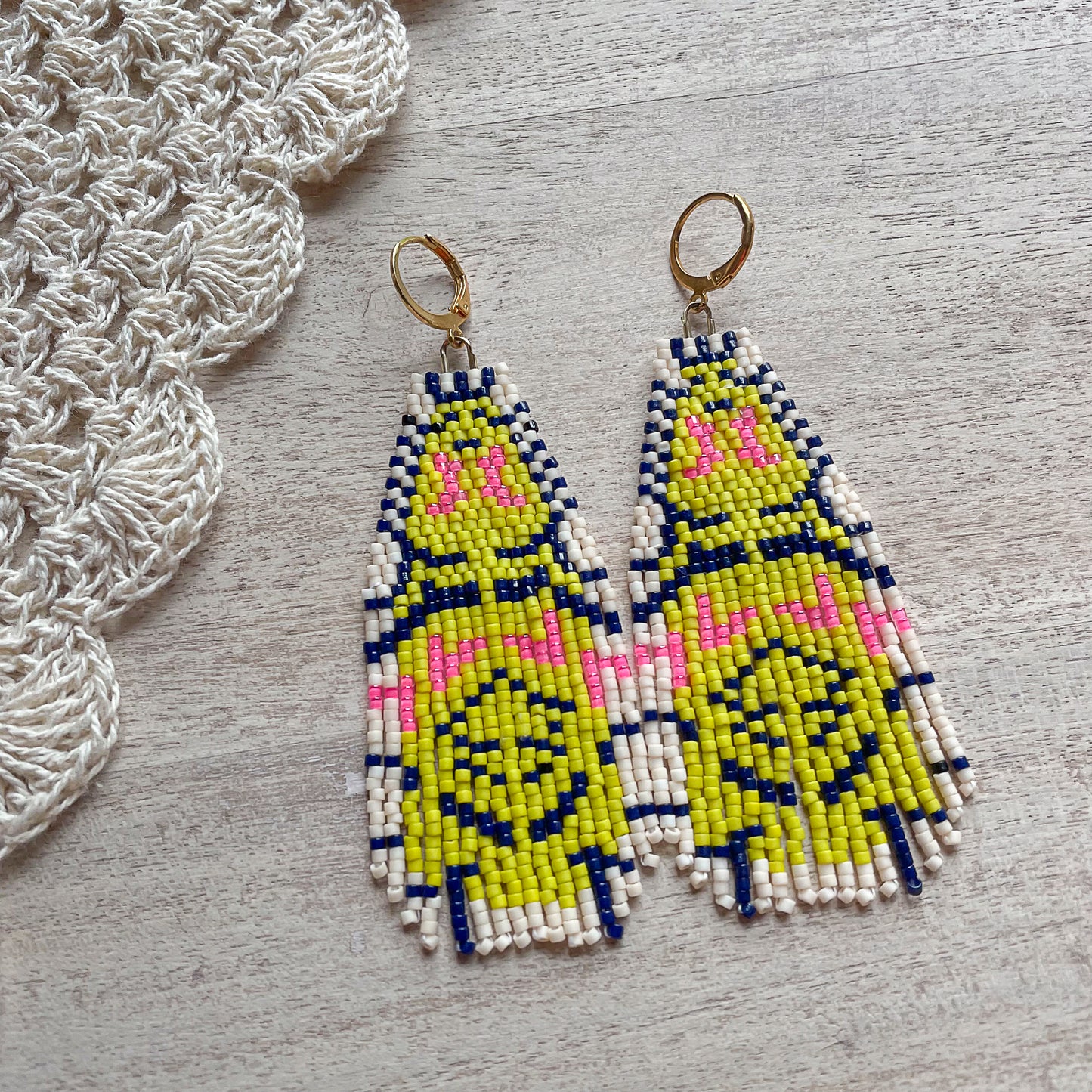 Digital PDF Download - Learn to Make Brick Stitch Fringe Earrings Book 3
