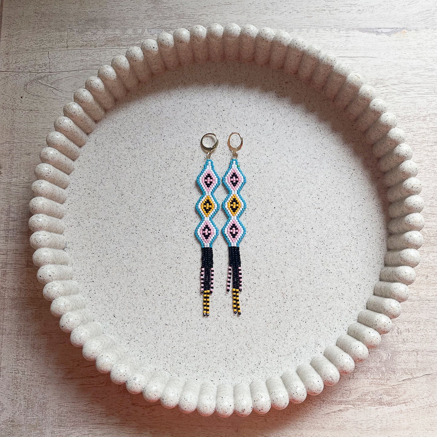 Digital PDF Download - Learn to Make Brick Stitch Fringe Earrings Book 3