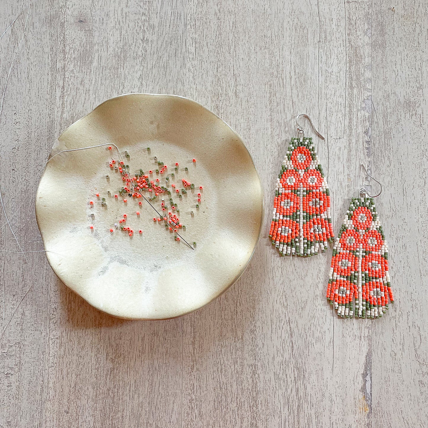 Digital PDF Download - Learn to Make Brick Stitch Fringe Earrings Book 3