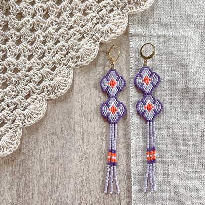 Digital PDF Download - Learn to Make Brick Stitch Fringe Earrings Book 3