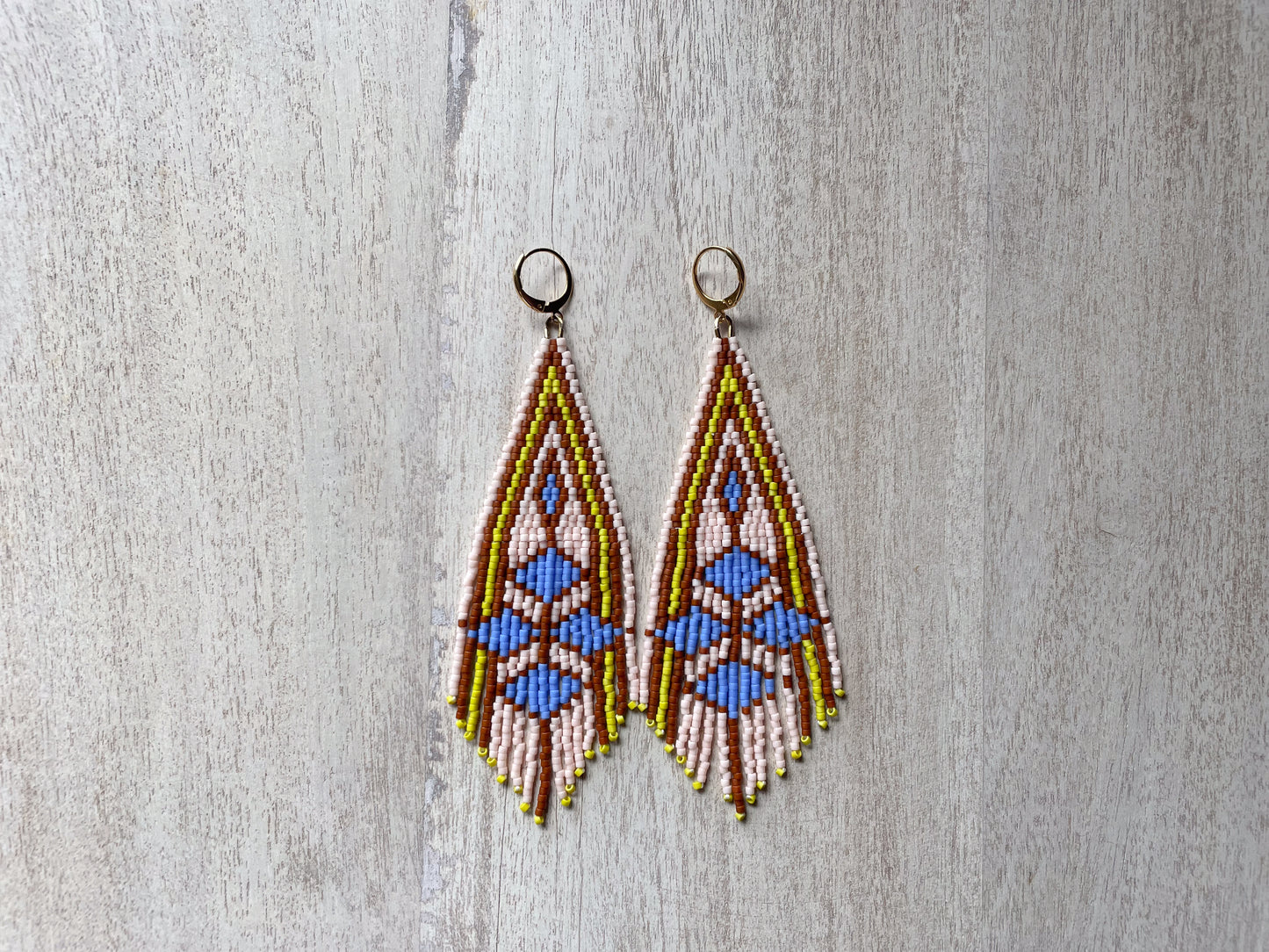 Tapas Fringe Earring Pattern - Instant Download PDF