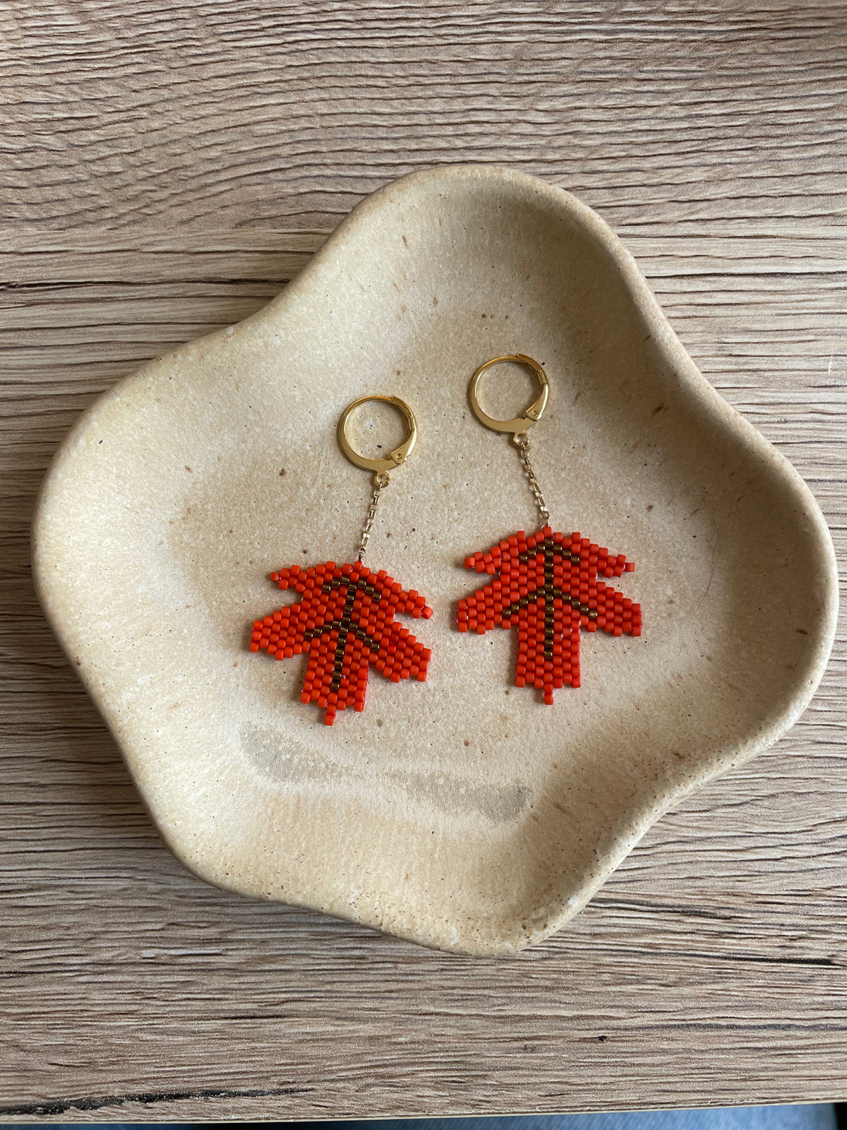 Maple and Oak Charm Beading Patterns AND Tutorial Video