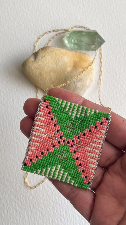 Vernal Equinox - Amulet Pouch Beading Pattern