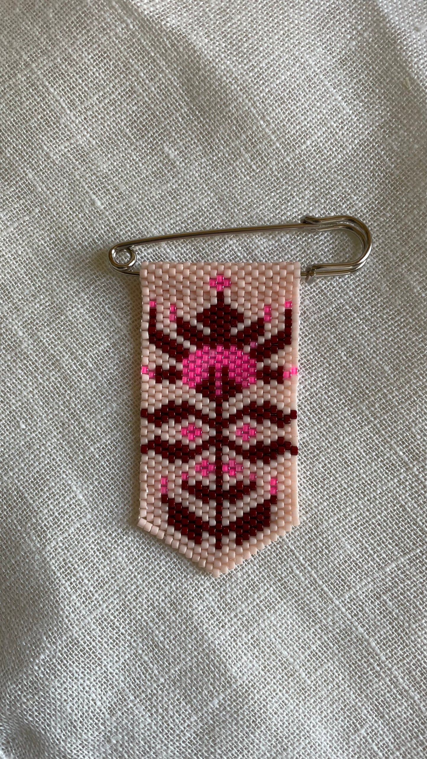 Thistle Lore Stitch Charm Pin Beading Pattern | PDF