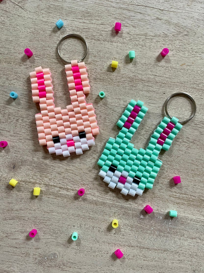 Free Brick Stitch Pereler Bead Bunny Pattern