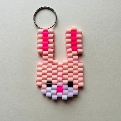 Free Brick Stitch Pereler Bead Bunny Pattern