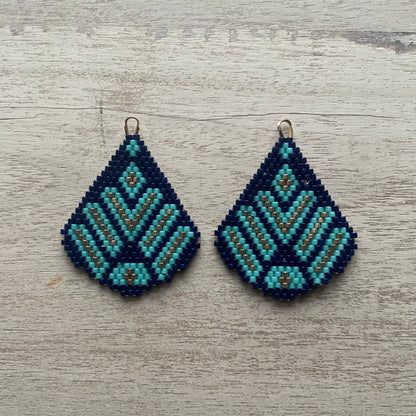 Delphinium - Instant Download PDF Beaded Earring Pattern