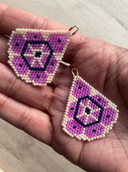 Dianthus - Instant Download PDF Beaded Earring Pattern