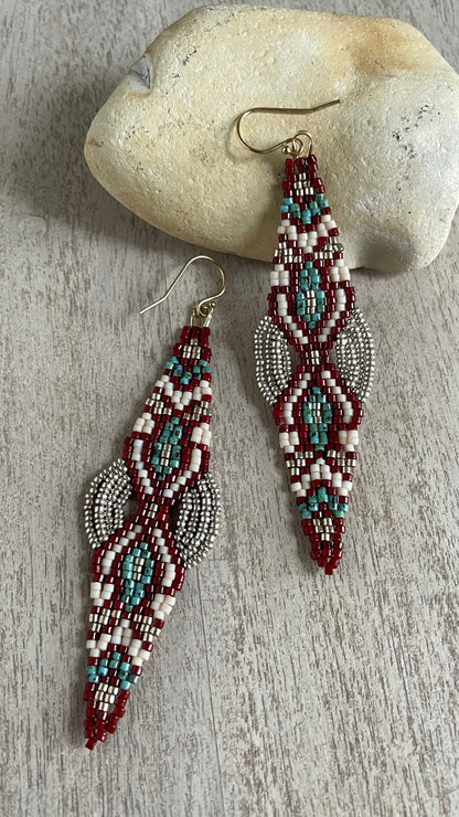 Adira - Instant Download PDF Beaded Earring Pattern