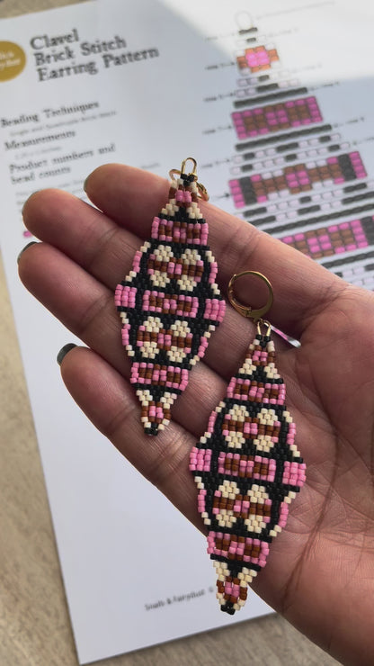 Clavel Beaded Earring PATTERN