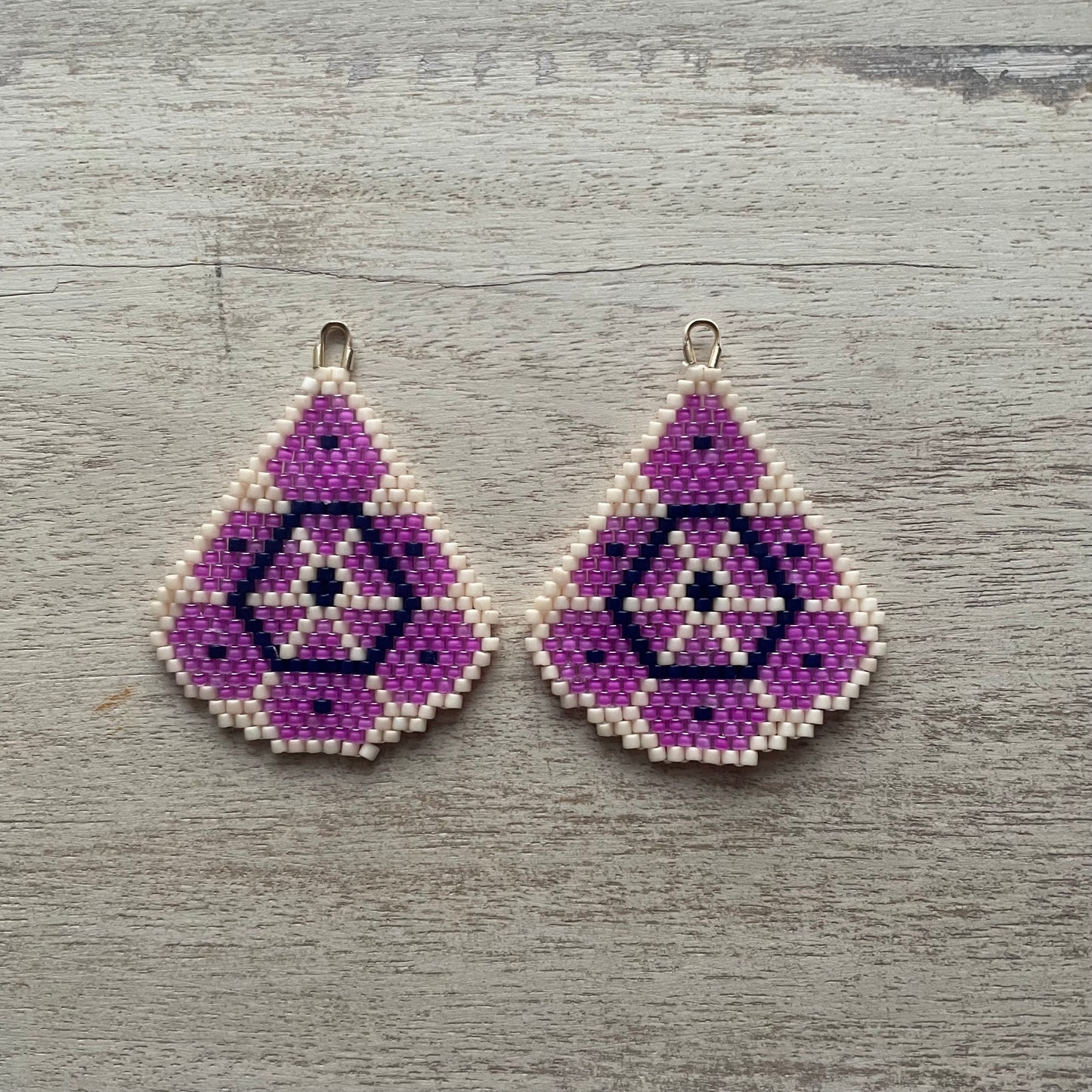 Dianthus - Instant Download PDF Beaded Earring Pattern